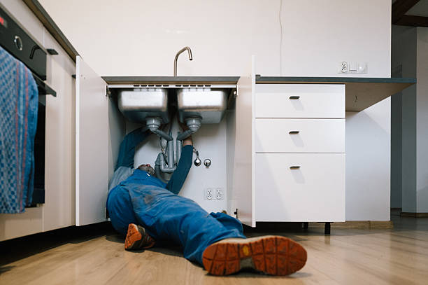 Professional Leak Detection technician working in West Hyannisport, MA